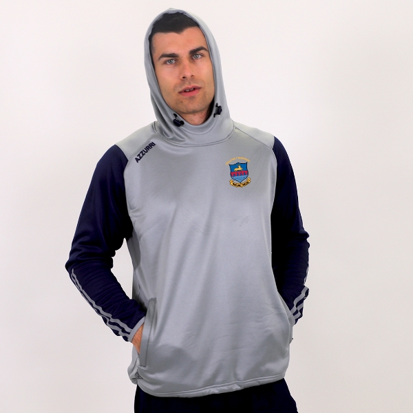 Picture of Ballycumber Athletics Club Offaly Rio Hoodie Grey-Navy