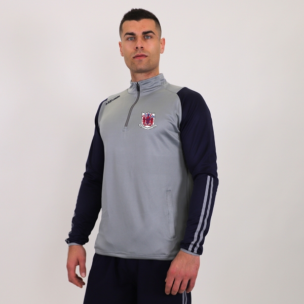 Picture of Courcey Rovers Rio Half-Zip Grey-Navy