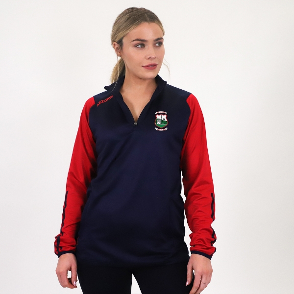 Picture of Aghamore LGFA Rio Half-Zip Navy-Red