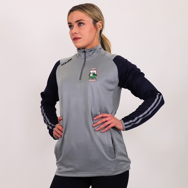 Picture of Aghamore LGFA Rio Half-Zip Grey-Navy