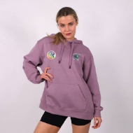 Picture of Ballyduff Upper Camogie Central Oversize Hoodie Taro Purple
