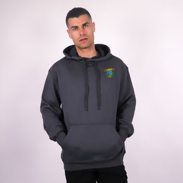Picture of Patrician Presentation Central Oversize Hoodie Dark Knight Grey