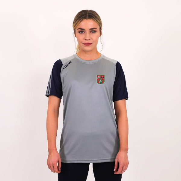 Picture of St Annes Camogie & LGFA Rio Tshirt Grey-Navy