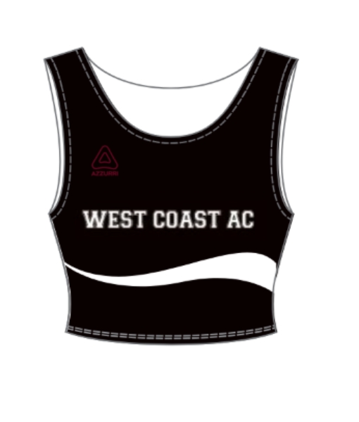Picture of West Coast AC Galway Cropped Singlet Custom