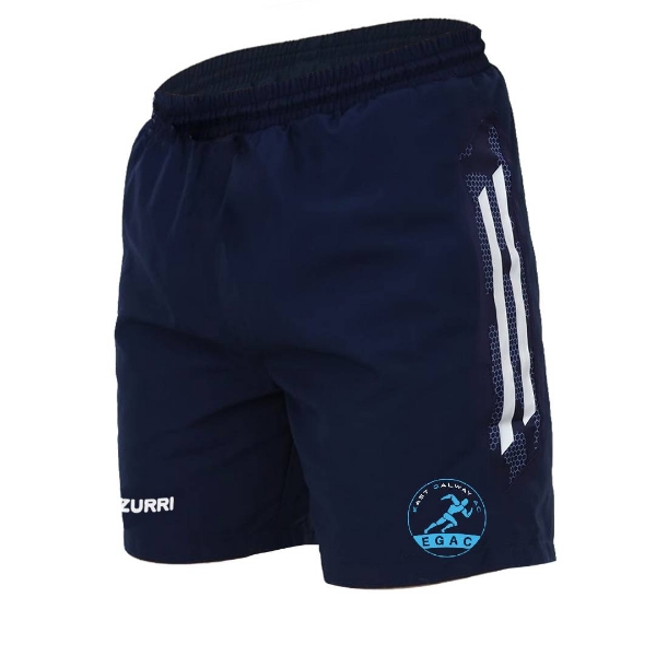 Picture of East Galway AC Oakland Leisure Shorts Navy-White-White