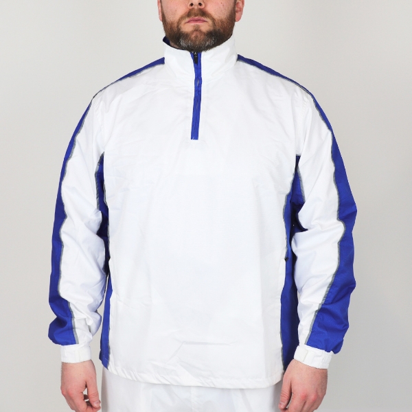 Picture of Umpire Pullover White-Royal