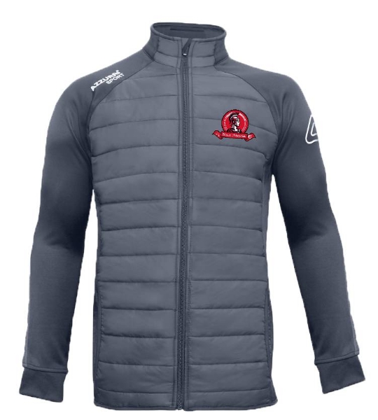 Picture of Rome Hibernia GAA Padded Carragh Jacket Gunmetal Grey-Gunmetal Grey