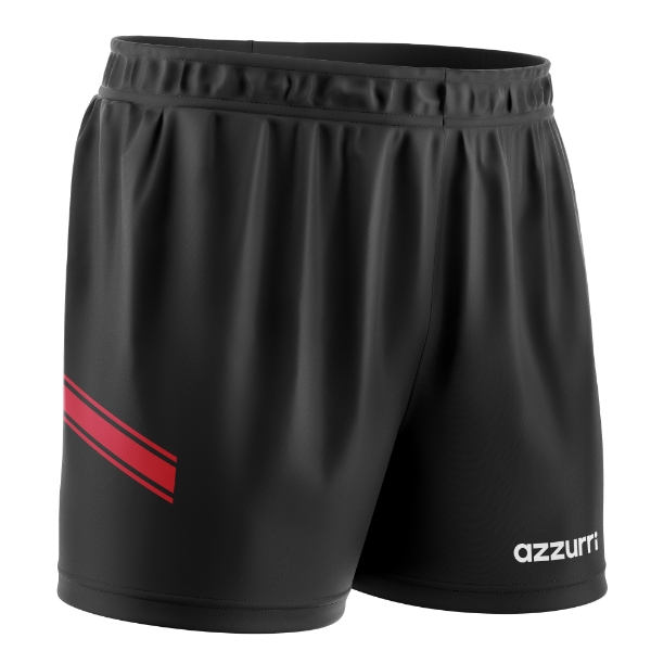 Picture of GAA Shorts Adults SG1702 Black-Red