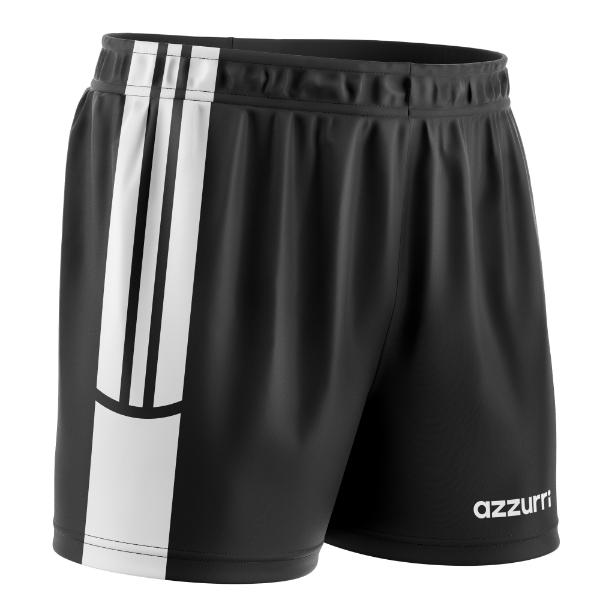 Picture of GAA Shorts Adults SG024 Black-White