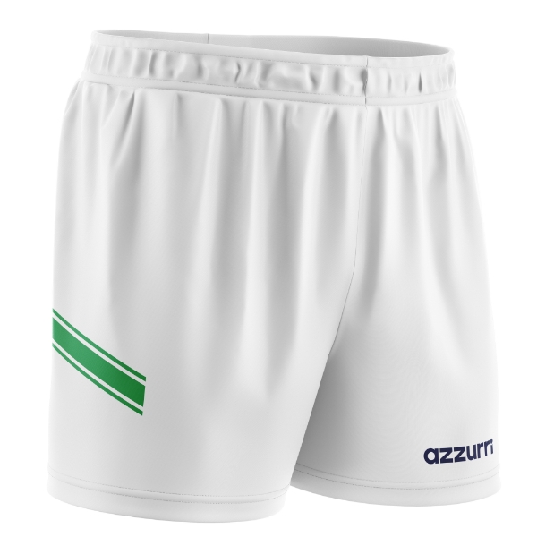 Picture of GAA Shorts Adults SG1702 White-Emerald