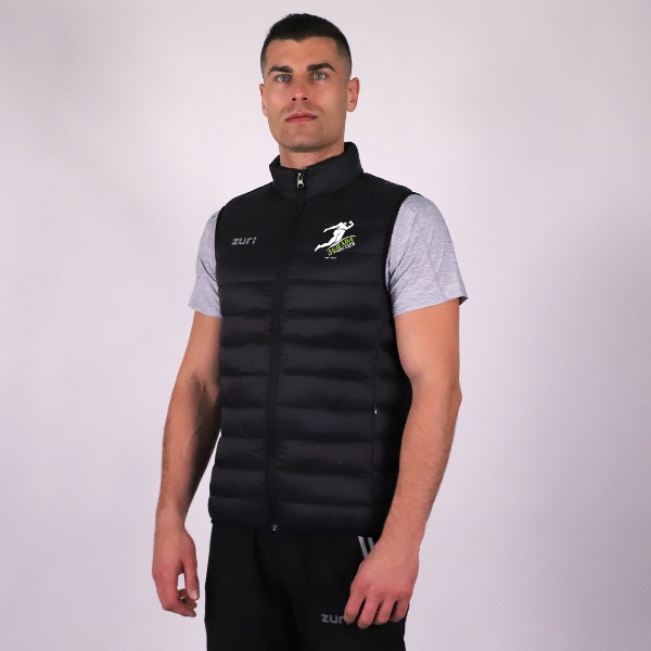 Picture of Aghada Running Cali Quilted Gilet Black