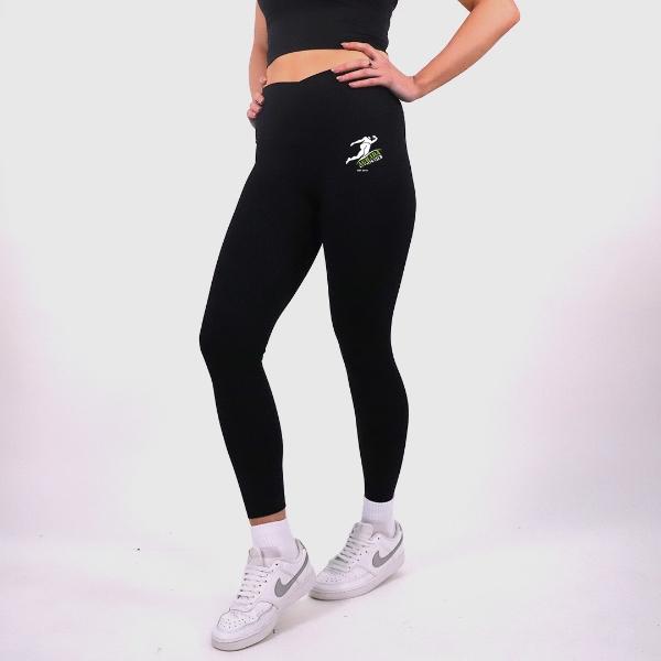 Picture of Aghada Running Cross Waist Leggings Black