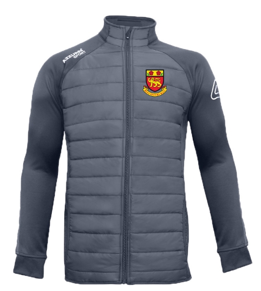 Picture of Buccaneers RFC Carragh Padded Jacket Gunmetal Grey-Gunmetal Grey