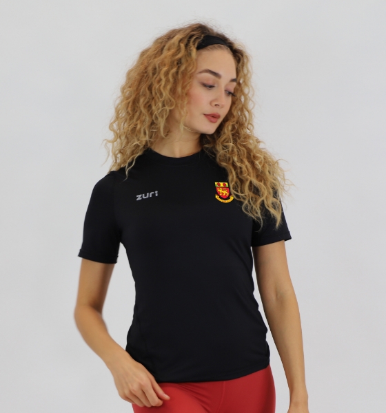 Picture of Buccaneers RFC Ladies Heather Tee Black