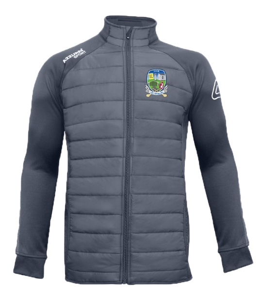 Picture of Kilbrin GAA Carragh Padded Jacket Gunmetal Grey-Gunmetal Grey