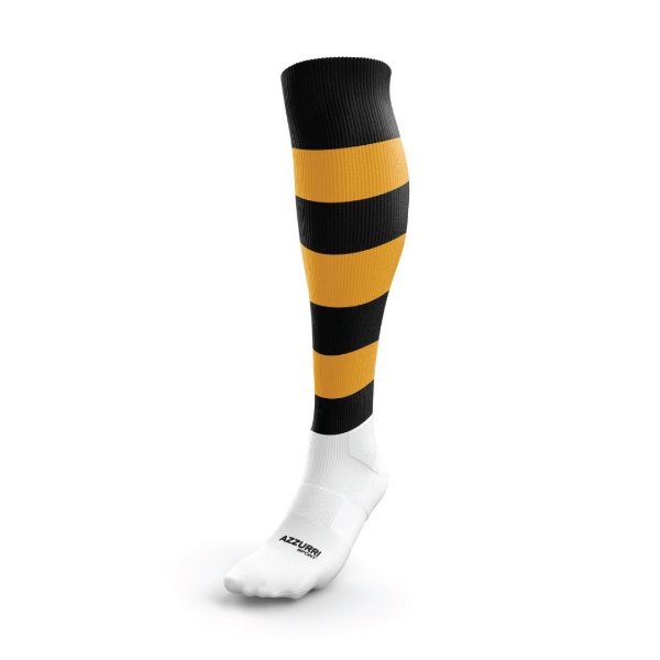 Picture of BRFC Socks Black-Dark Gold 104