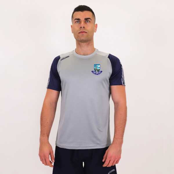 Picture of Colaiste Mhuire Johnstown Rio T-Shirt Grey-Navy