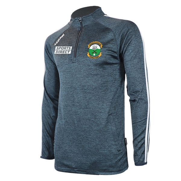 Picture of Thomastown GAA Tasmania Half-Zip Gunmetal Grey Melange-White