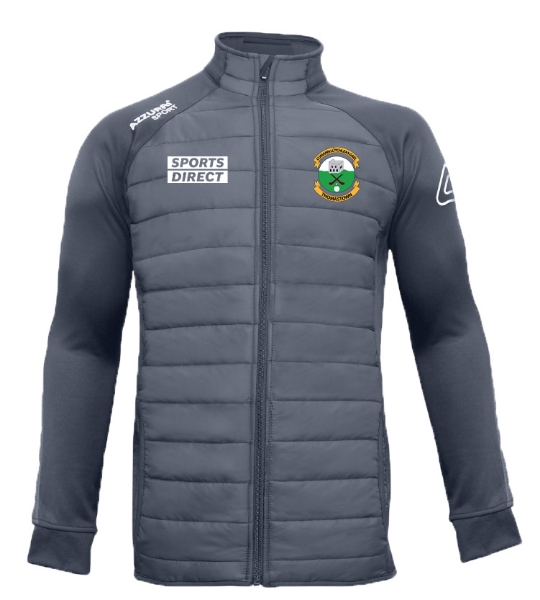 Picture of Thomastown GAA Carragh Padded Jacket Gunmetal Grey-Gunmetal Grey