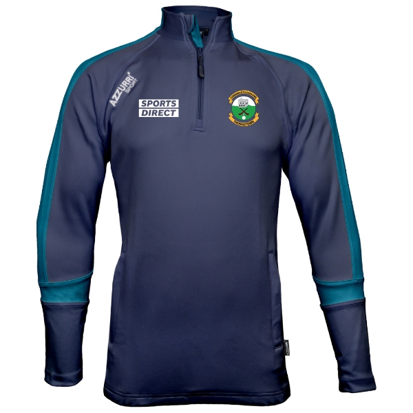 Picture of Thomastown GAA Alternative Half-Zip Navy-Petrol Blue-Petrol Blue