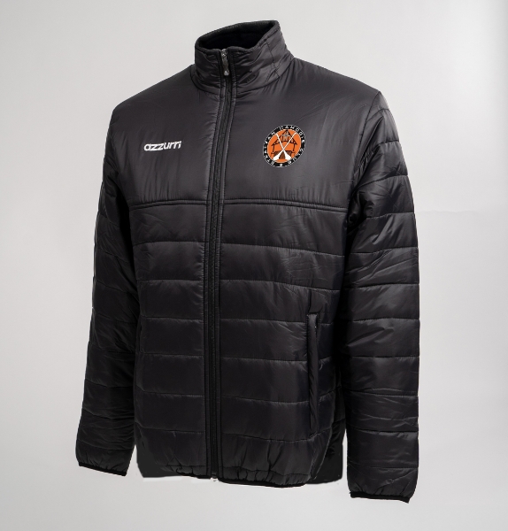 Picture of Straffan Camogie Core Quilted Jacket Black