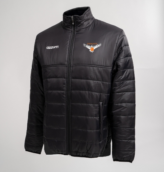 Picture of Bandon Basketball Club Core Quilted Jacket Black