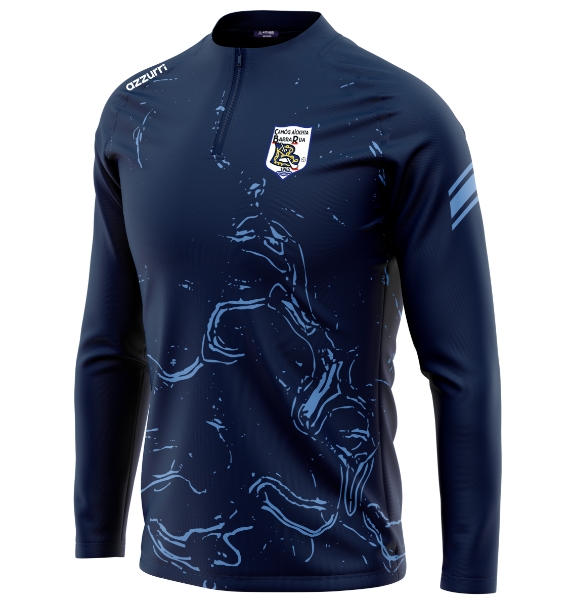 Picture of Barryroe Camogie Club Madrid Sublimated Half-Zip Custom