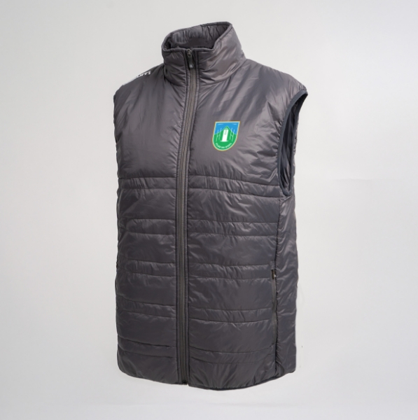 Picture of Clan na Gael Wicklow Core Quilted Gilet Gunmetal Grey