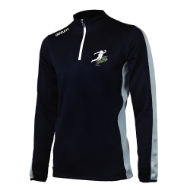 Picture of Aghada Running Club Kids Boston Half-Zip Black-Grey