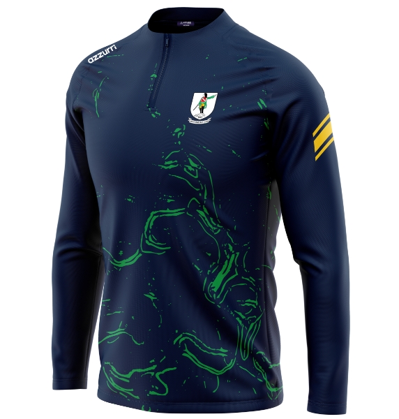 Picture of Knockane GAA Kids Madrid Sublimated Half-Zip Custom