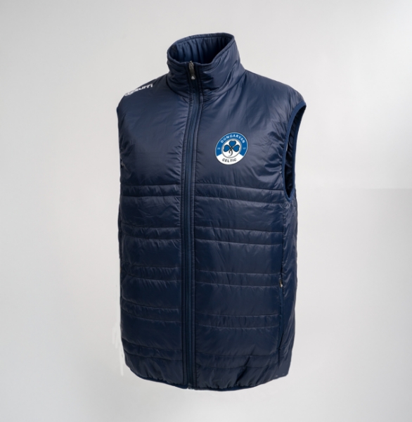 Picture of Dungarvan Celtic Core Quilted Gilet Navy