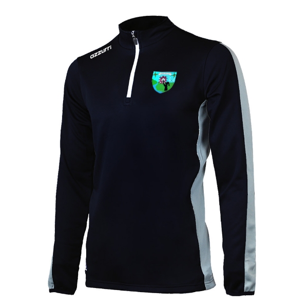 Picture of St Brigids LGFA Boston Half-Zip Black-Grey