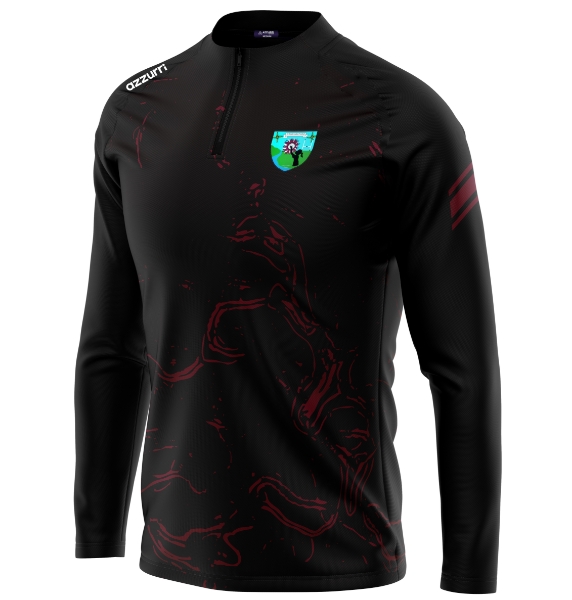 Picture of St Brigids LGFA Madrid Sublimated Half-Zip Custom