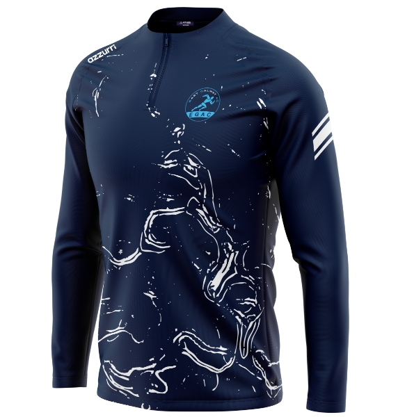 Picture of East Galway AC Madrid Sublimated Half-Zip Custom