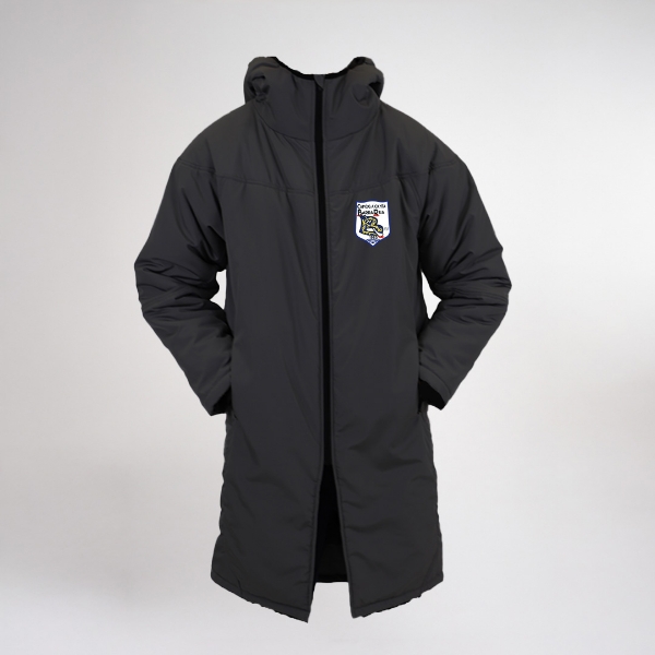 Picture of Barryroe Camogie Club Core Sideline Jacket Gunmetal Grey