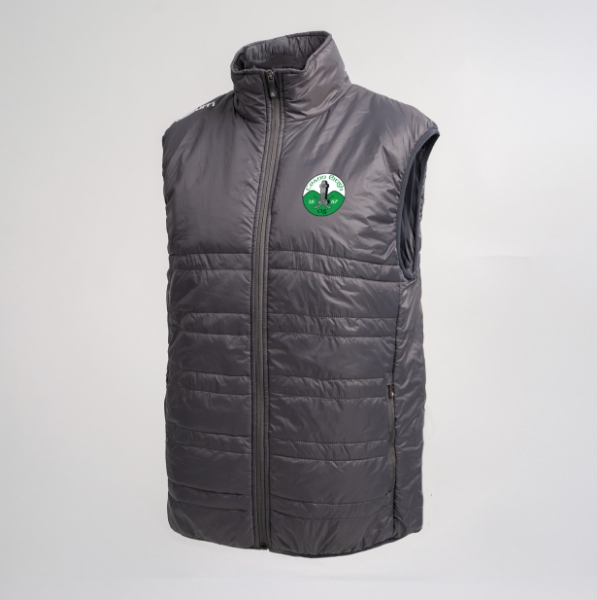 Picture of Kinnitty Camogie Core Quilted Gilet Gunmetal Grey