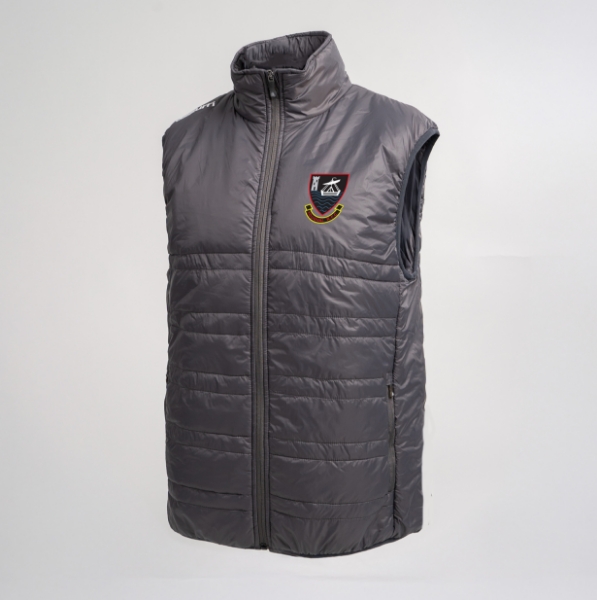 Picture of Youghal RFC Core Quilted Gilet Gunmetal Grey