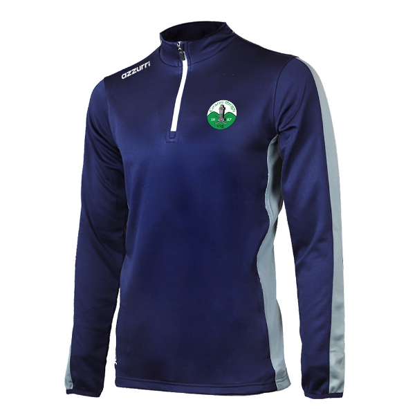 Picture of  Kinnitty Camogie Boston Half-Zip Navy-Grey