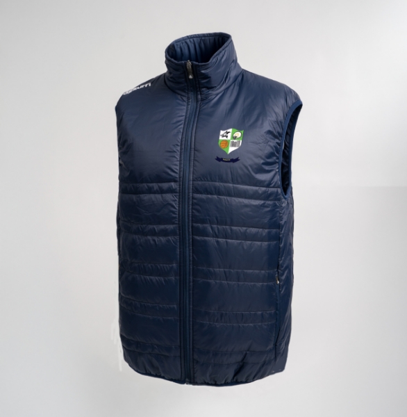 Picture of Kanturk Basketball Core Quilted Gilet Navy