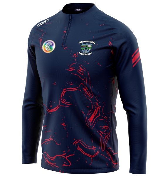 Picture of Ballyduff Upper Camogie Madrid Sublimated Half-Zip Custom