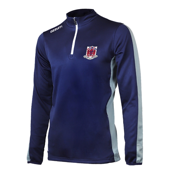 Picture of Courcey Rovers Boston Half-Zip Navy-Grey