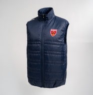 Picture of Passage East HUrling Club Core Quilted Gilet Navy