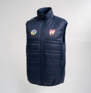 Picture of Ballyduff Lower Camogie Core Quilted Gilet Navy