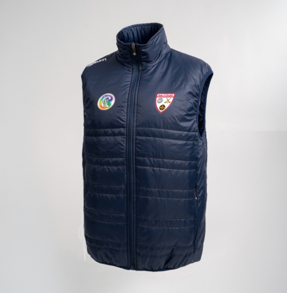 Picture of Ballyduff Lower Camogie Core Quilted Gilet Navy