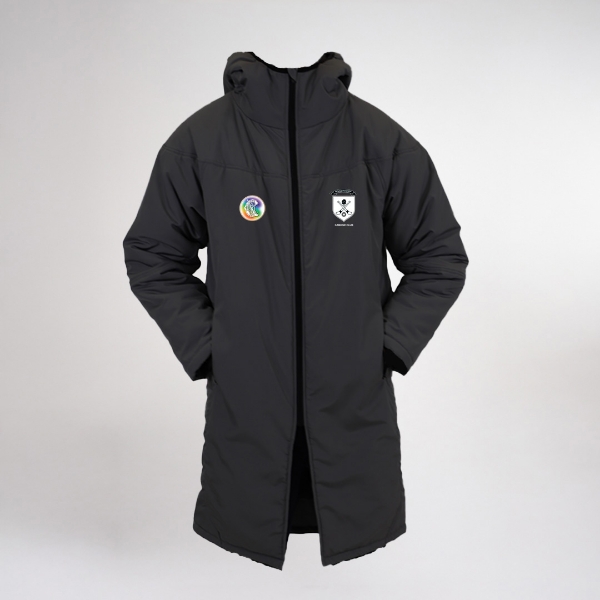 Picture of Blacks & Whites Camogie Core Quilted Jacket Black