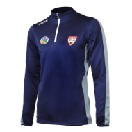 Picture of Ballyduff Lower Camogie Kids Boston Half-Zip Navy-Grey