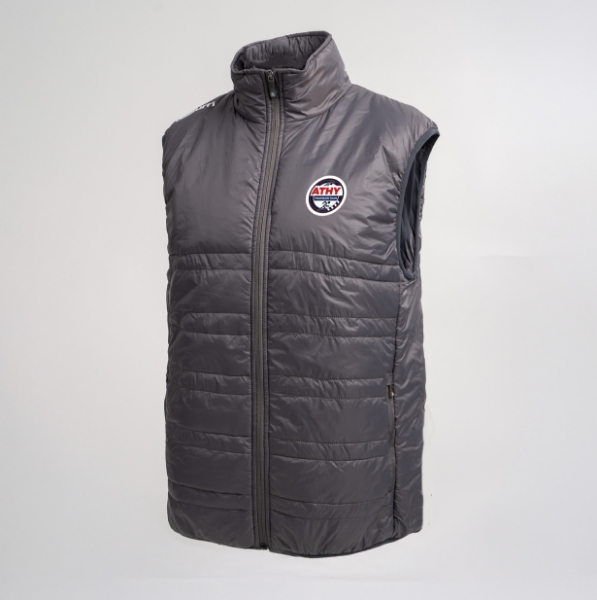 Picture of Athy Triathlon Club Core Quilted Gilet Gunmetal Grey