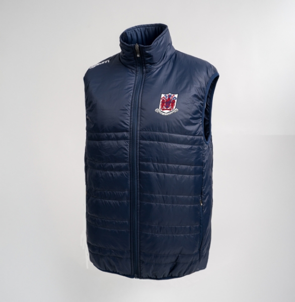 Picture of Courcey Rovers Core Quilted Gilet Navy