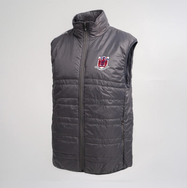 Picture of Courcey Rovers Core Quilted Gilet Gunmetal Grey