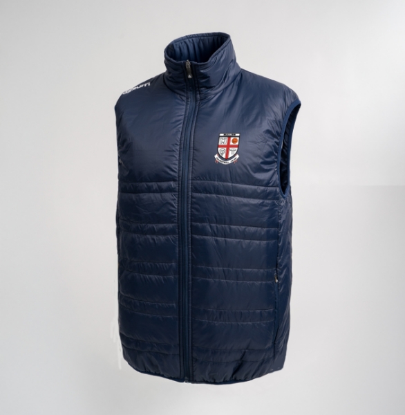 Picture of Mallow Basketball Core Quilted Gilet Navy